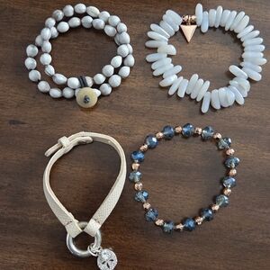 Elegant Multi-Color Bracelet Set